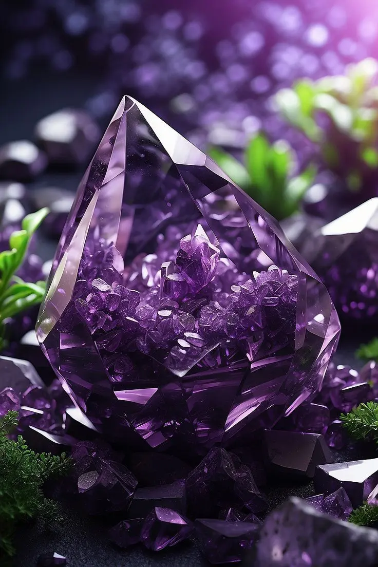Zoom sur l&rsquo;améthyste