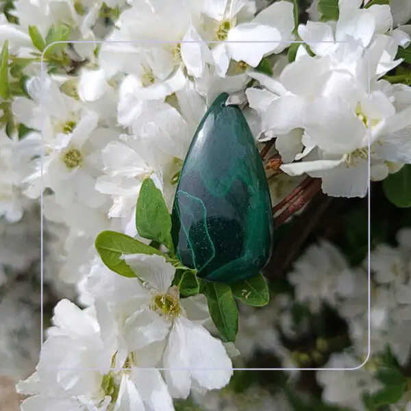 Pendentif malachite