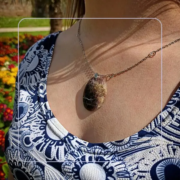 Collier améthyste