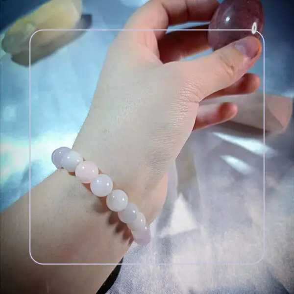 Bracelet quartz rose