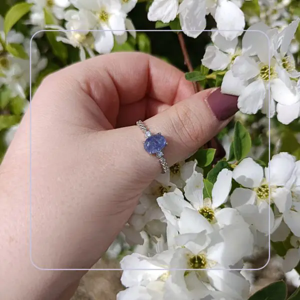 Bague celestine argent 925