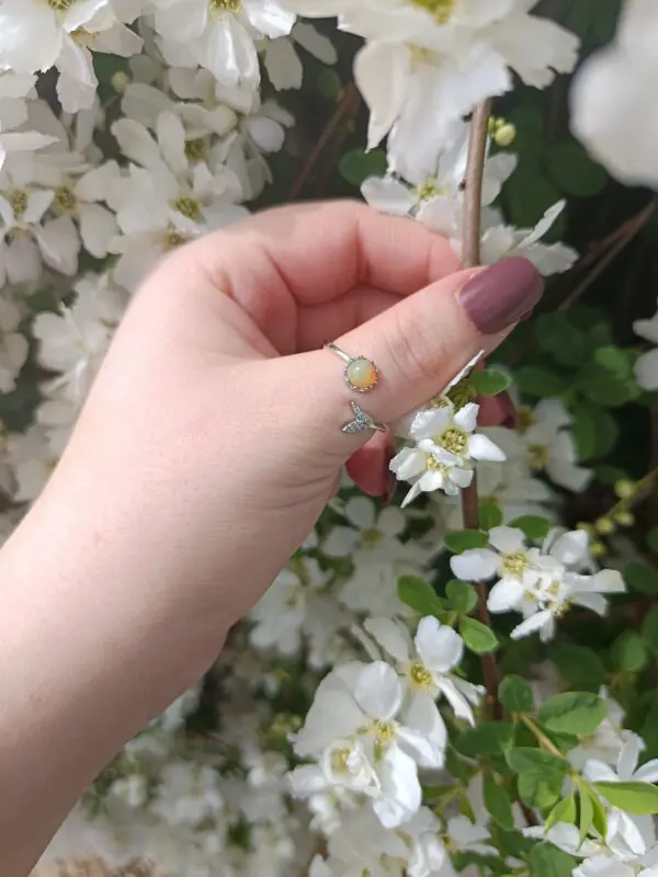 Bague Opale argent 925 – Image 2