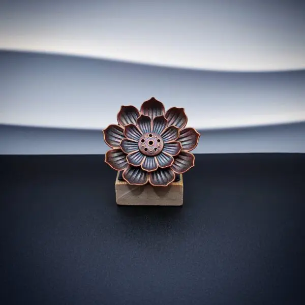 Porte encens lotus