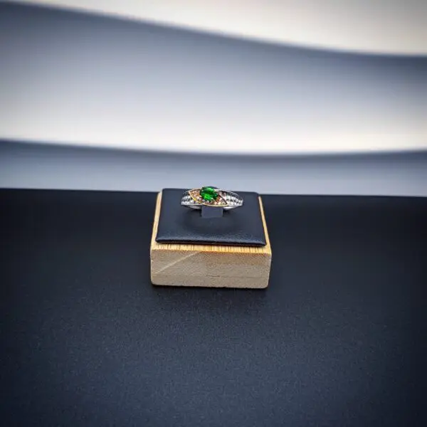 Bague Emeraude argent 925