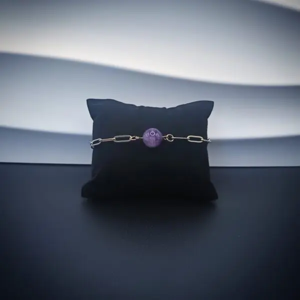 Bracelet améthyste