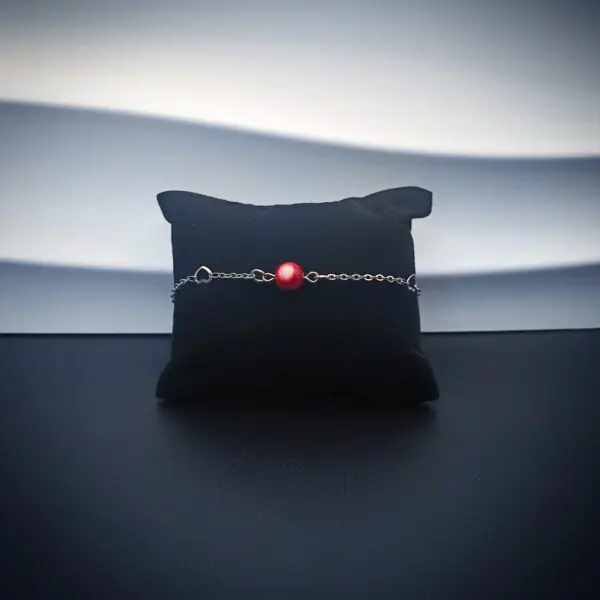 Bracelet corail rouge – Image 2