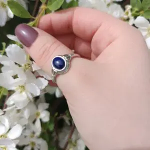 Bague lapis-lazuli