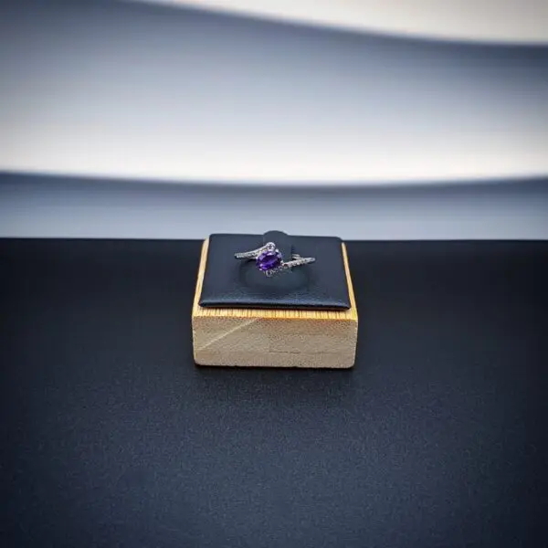 Bague Amethyste argent 925 – Image 2