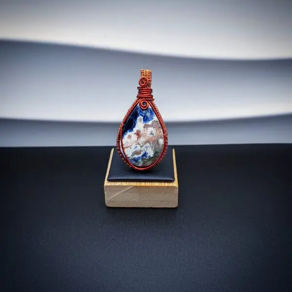 Pendentif sodalite