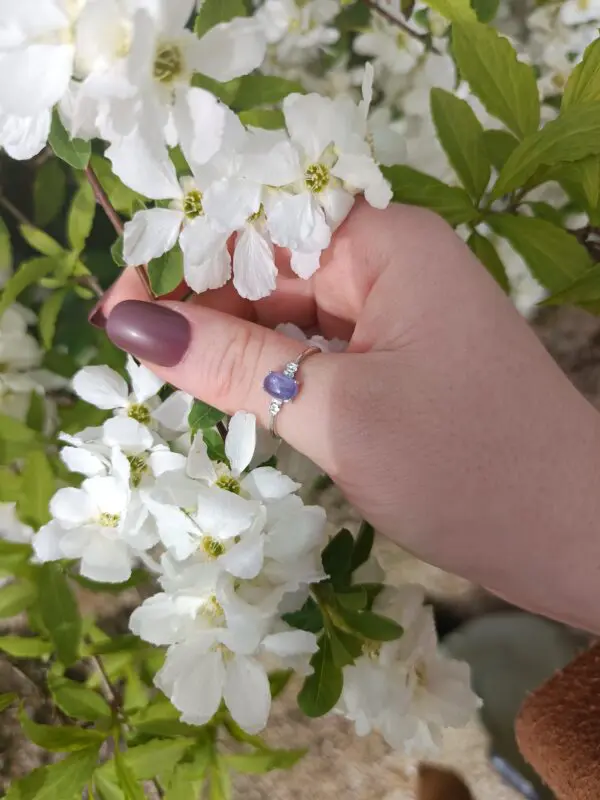 Bague celestine argent 925