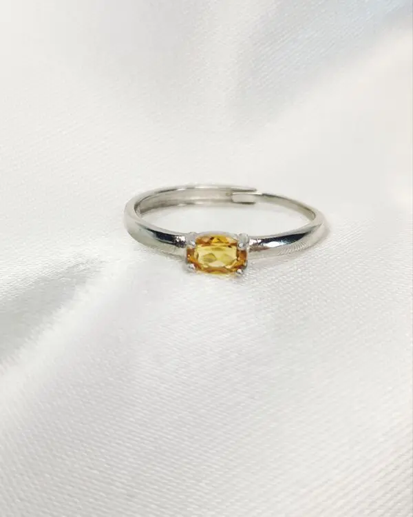Bague citrine argent 925 – Image 3