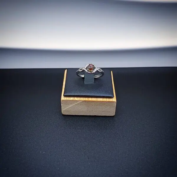Bague opale de feu argent 925 – Image 3