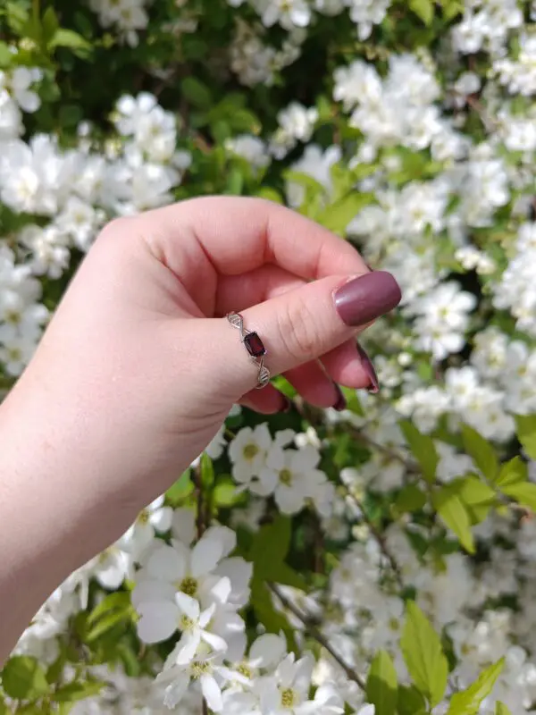 Bague Rubis argent 925
