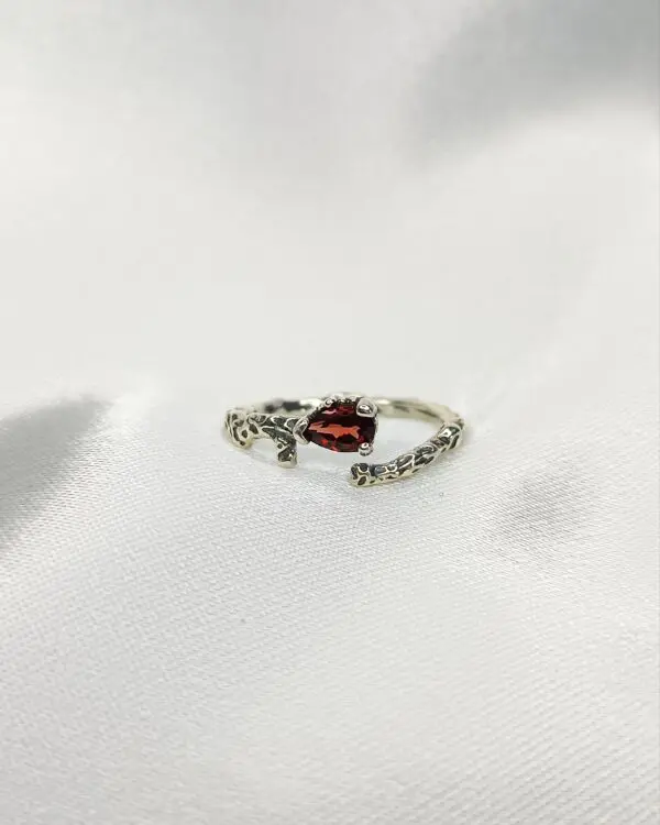 Bague Rubis argent 925 – Image 4