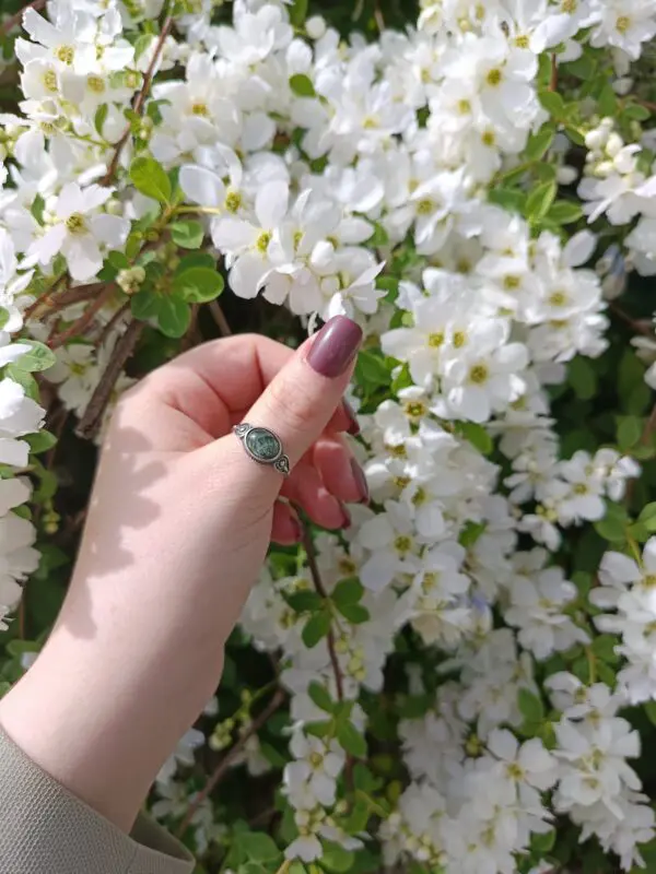 Bague Séraphinite argent 925 – Image 2