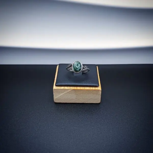 Bague Séraphinite argent 925