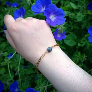 Bracelet labradorite