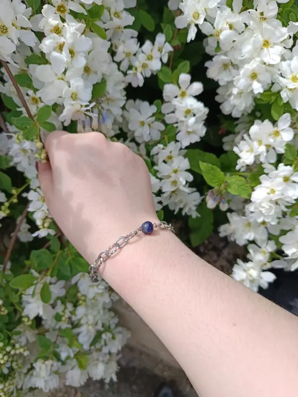 Bracelet lapis-lazuli