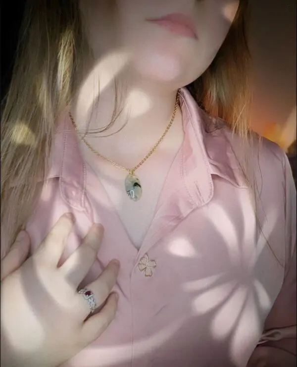Collier prehnite