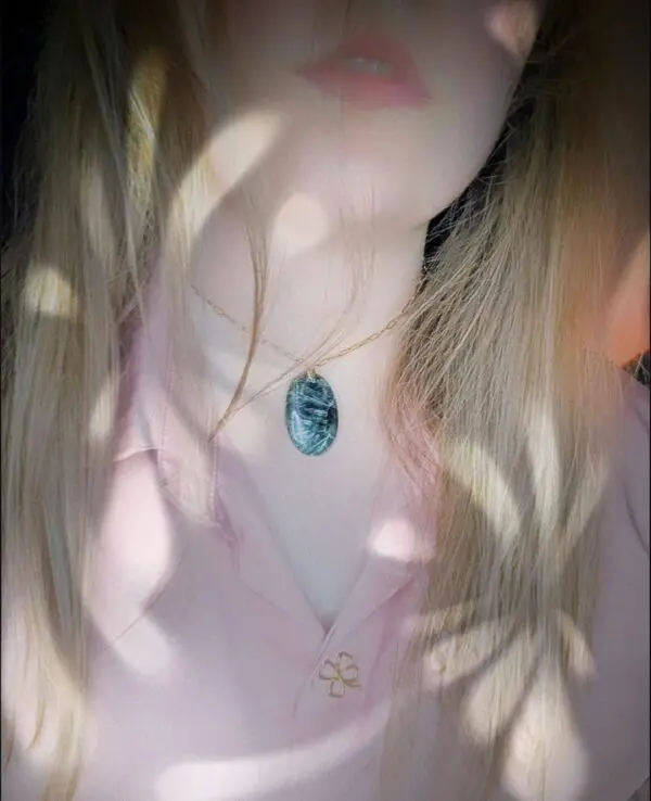 Collier Séraphinite