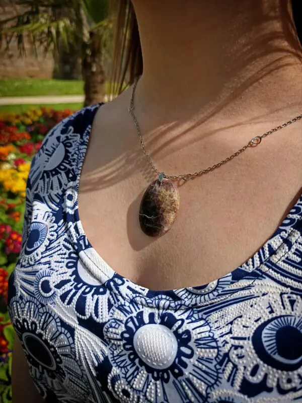 Collier améthyste