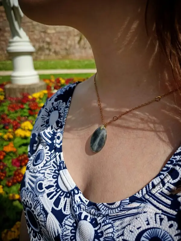 Collier Jaspe zèbre