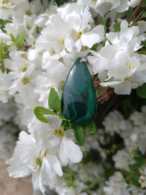 Pendentif malachite