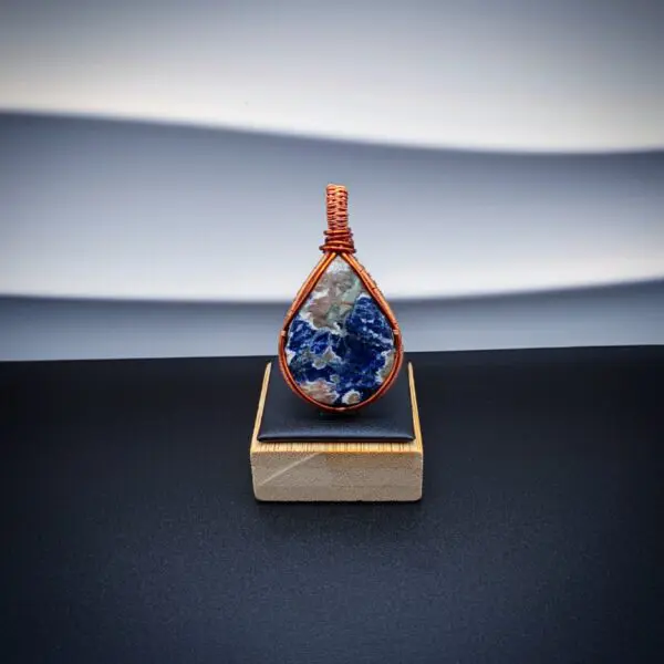 Pendentif sodalite