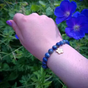 Bracelet lapis-lazuli