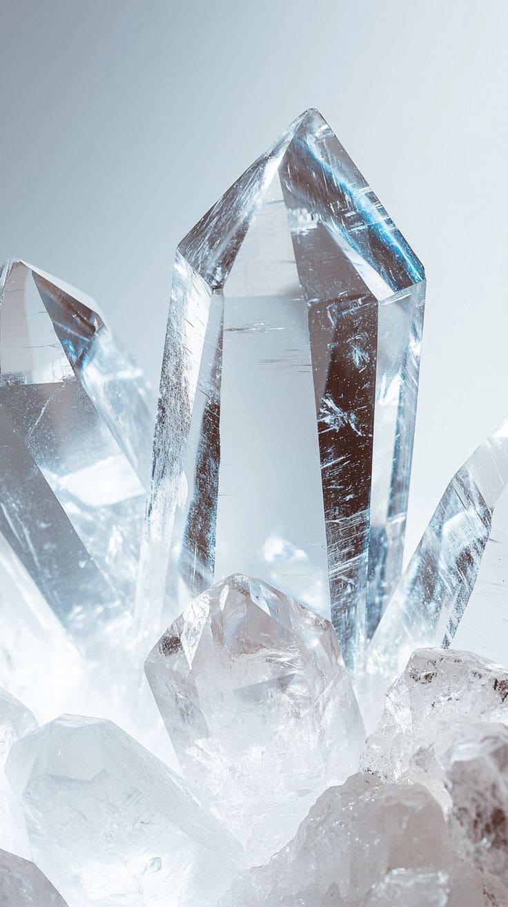 Zoom sur le Quartz Blanc :