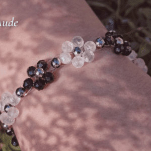Bracelet Clair de Lune – Tourmaline & Pierre de Lune