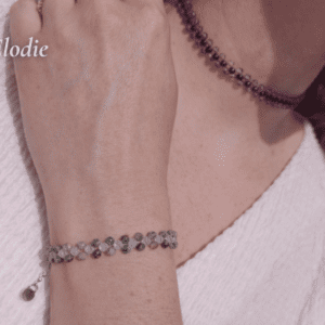 Parure Éclipse & Origine – Améthyste, Tourmaline, Quartz & Turquoise Africaine